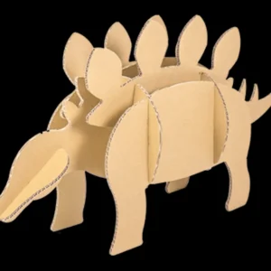 KarTent Dieren^Kartonnen Stegosaurus Dinosaurus